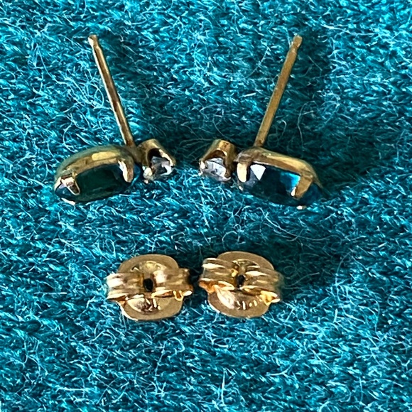 Tru-Kay I December Birthstone Earrings I 14KT GF - Picture 10 of 15